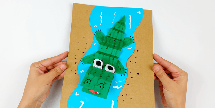 Make Your Own Paper Nile Crocodile