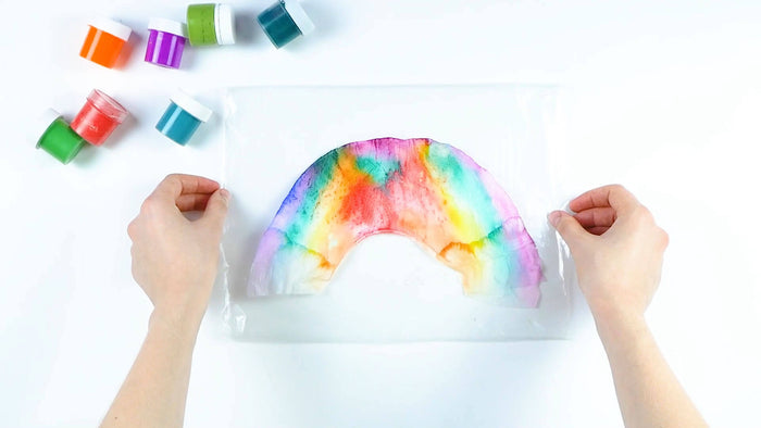Climbing Rainbow Science Experiment