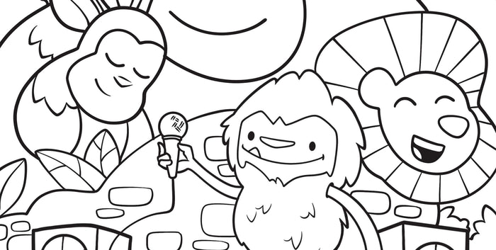 Kwita Izina Festival Coloring Page