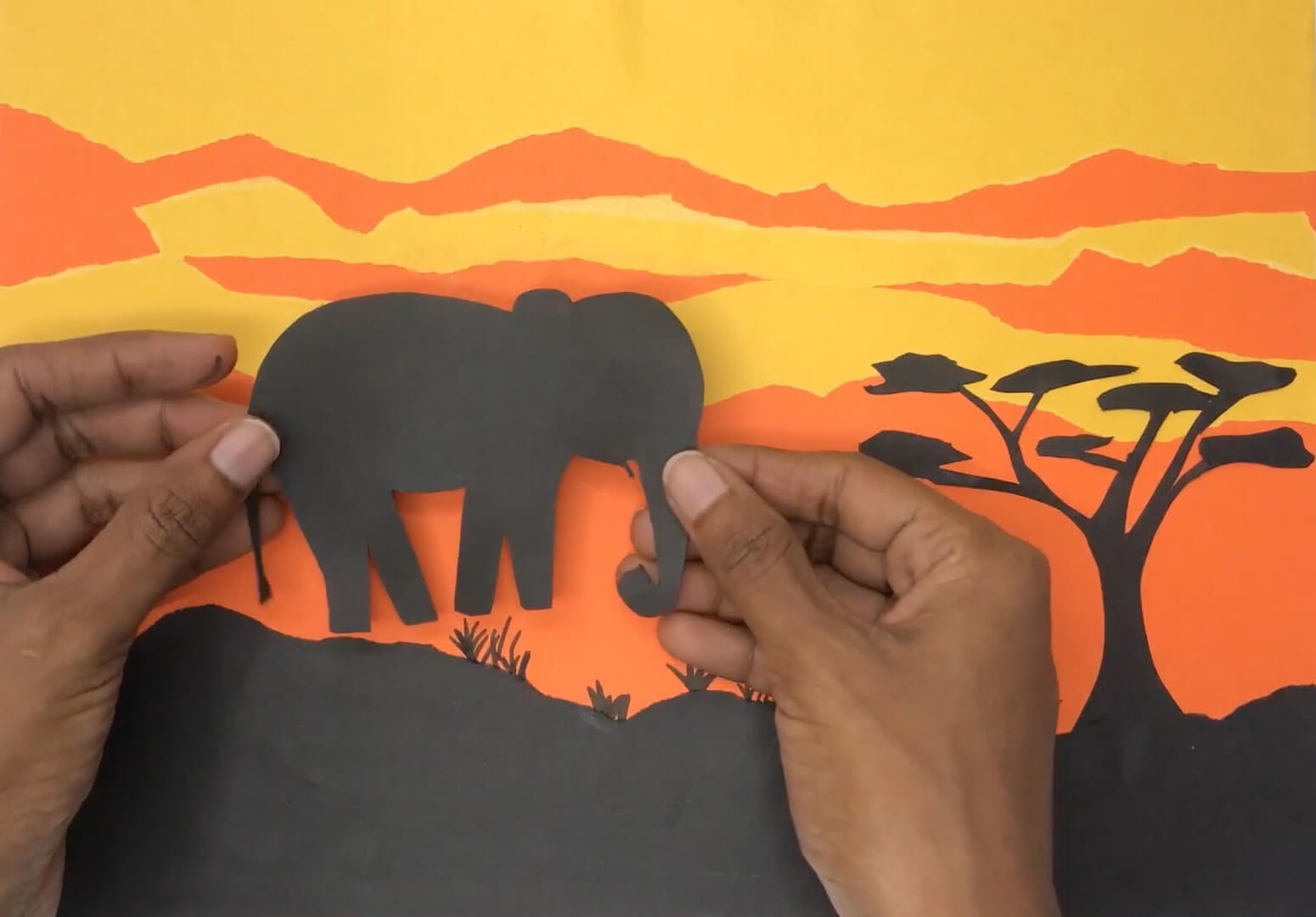Create Your Own Safari Sunset