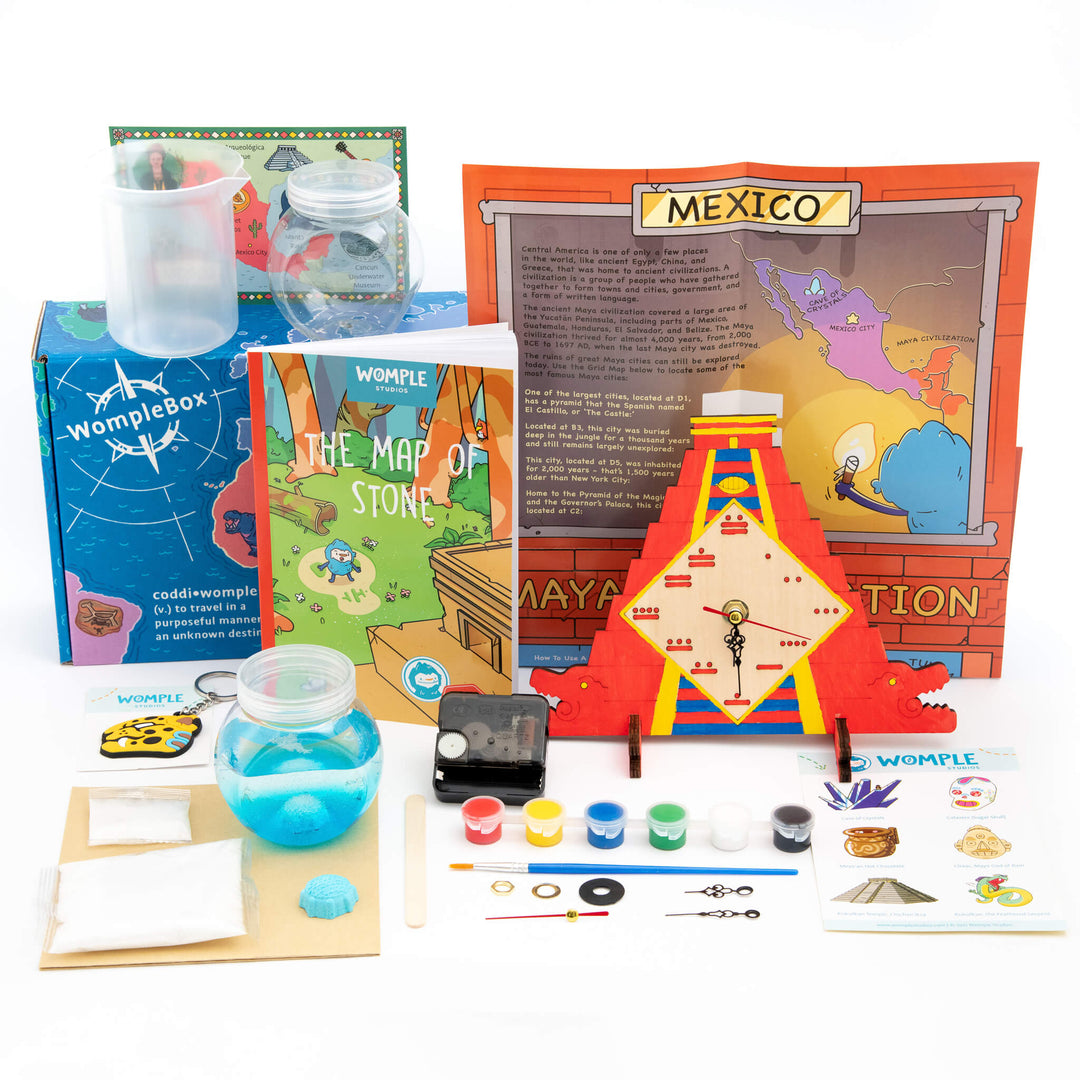 Womple Studios WompleBox: Mexico activity kit