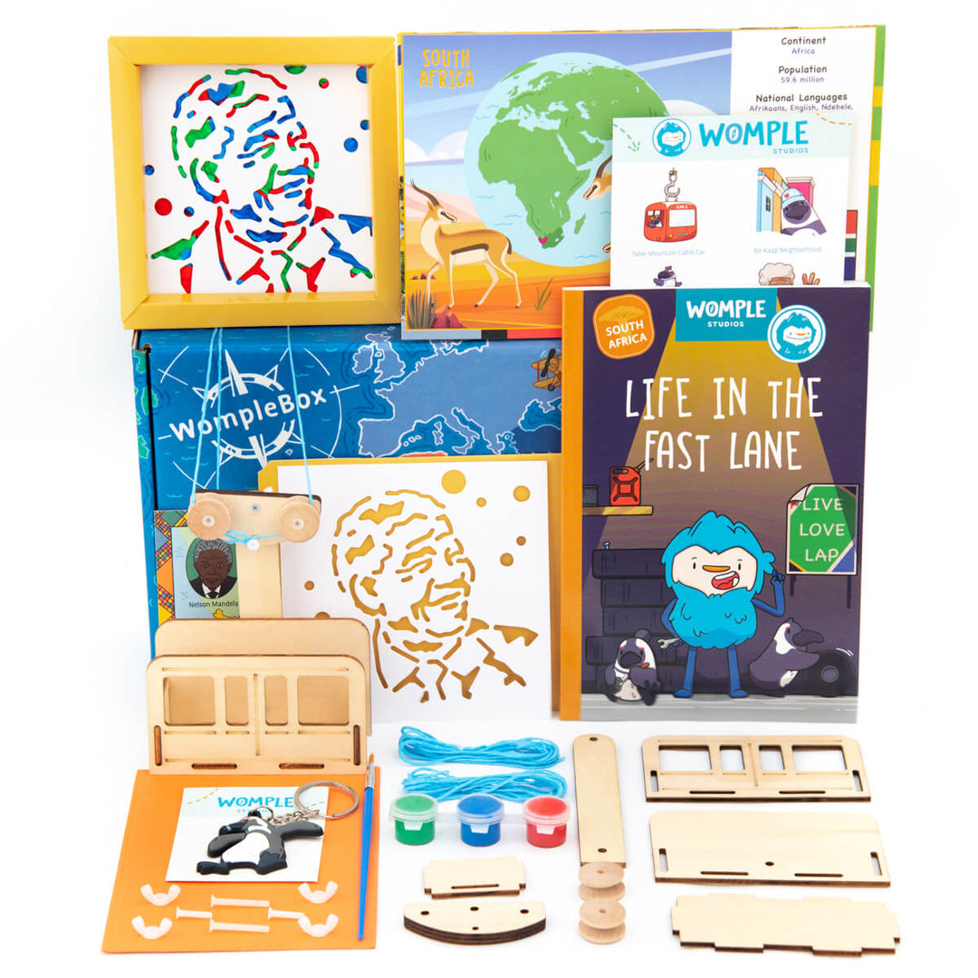 WompleBox: South Africa activity kit