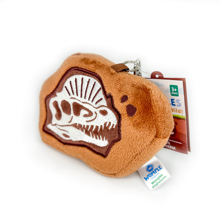 Fossil Bag Charm - Dilophosaurus