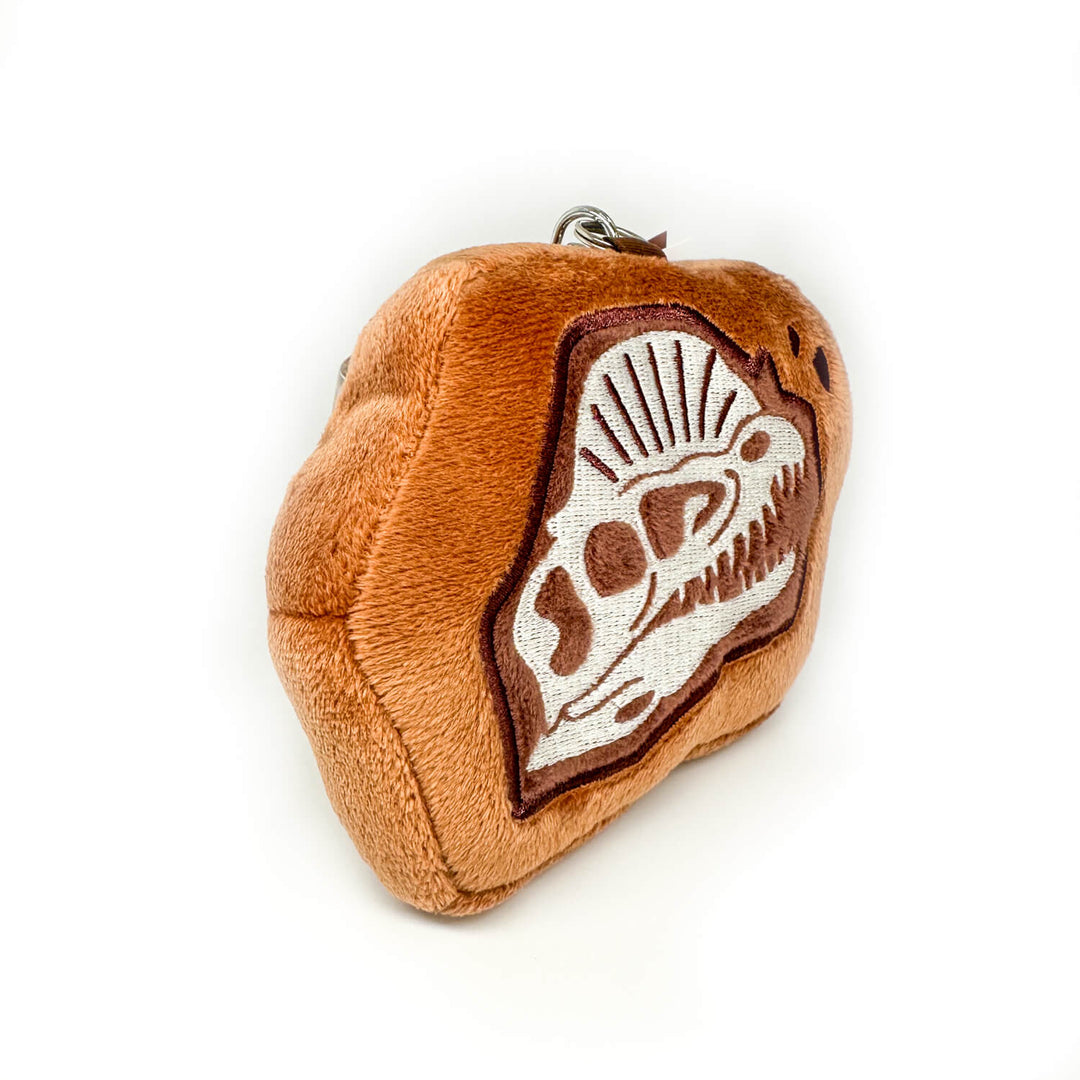 Fossil Bag Charm - Dilophosaurus