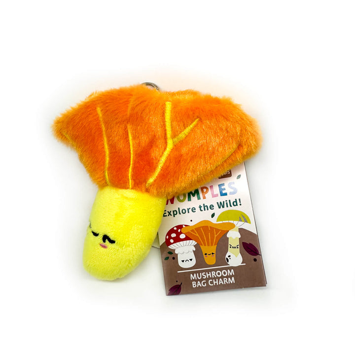 Mushroom Bag Charm - Golden Chanterelle
