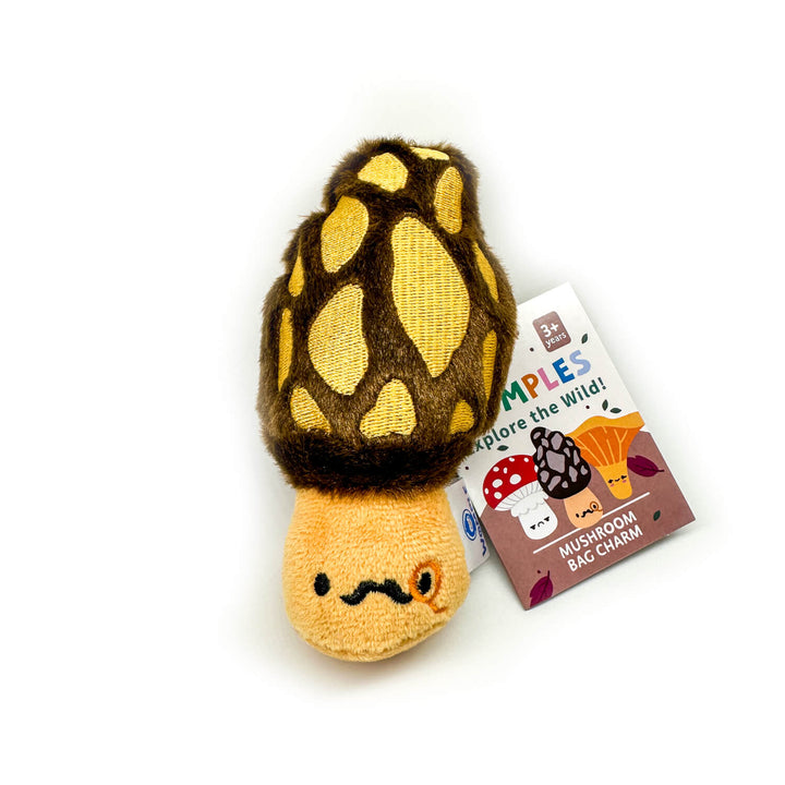 Mushroom Bag Charm - Morel