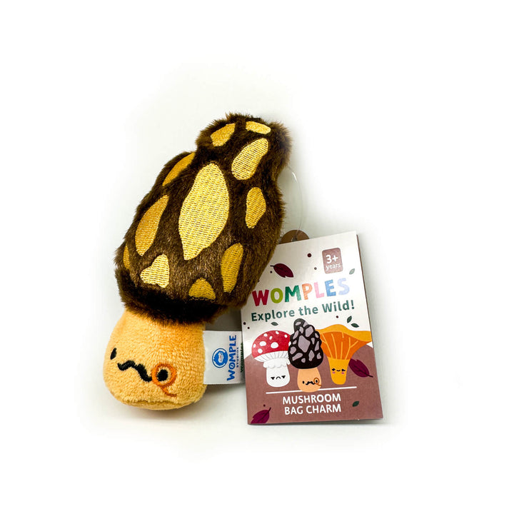 Mushroom Bag Charm - Morel