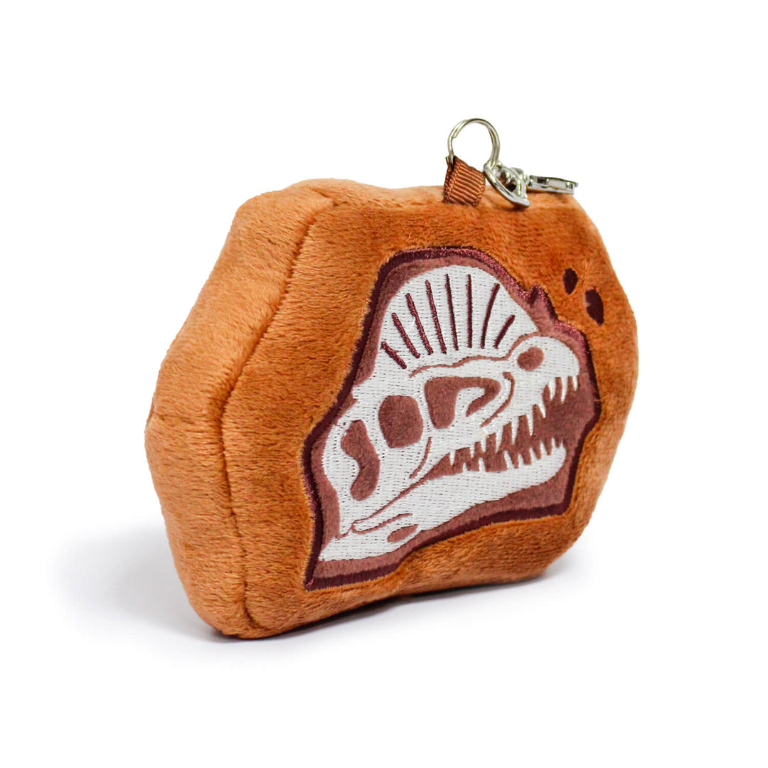 Fossil Bag Charm - Dilophosaurus