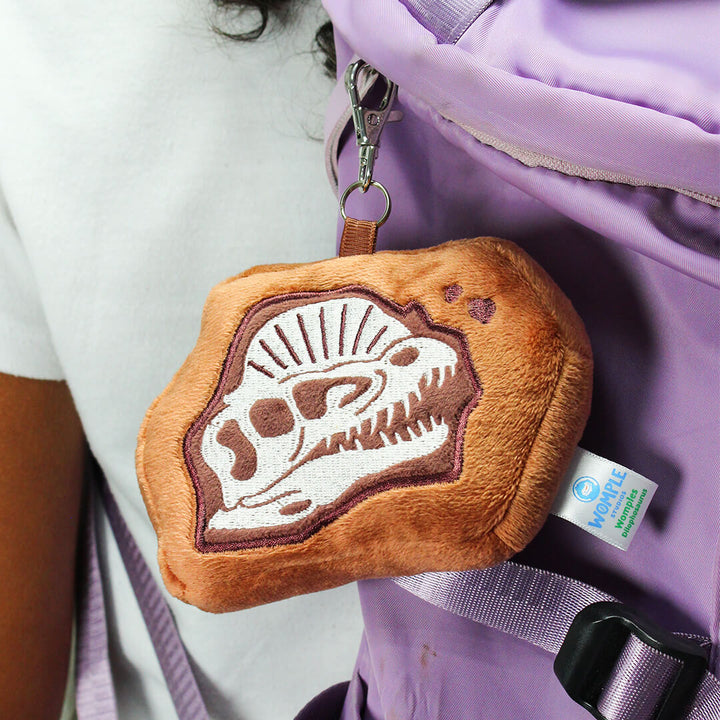 Fossil Bag Charm - Dilophosaurus