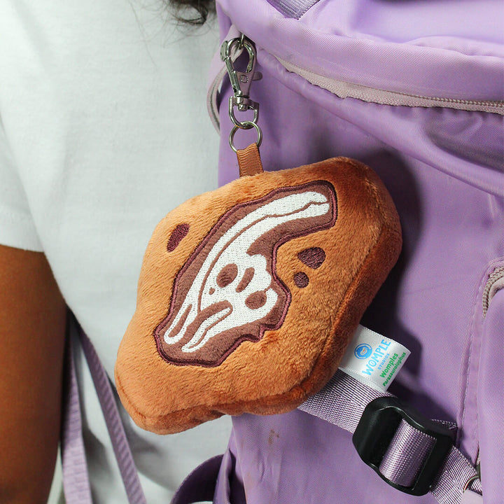 Fossil Bag Charm - Parasaurolophus