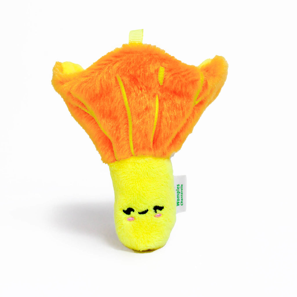 Mushroom Bag Charm Golden Chanterelle