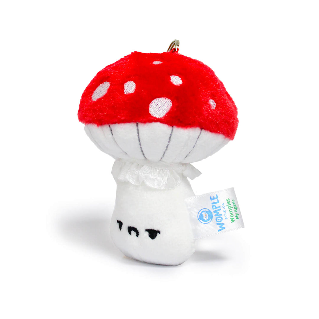 Mushroom Bag Charm - Fly Agaric