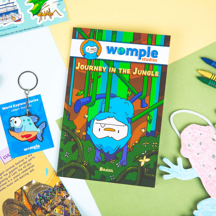 Womple Studios WompleBox: Brazil book Journey in the Jungle