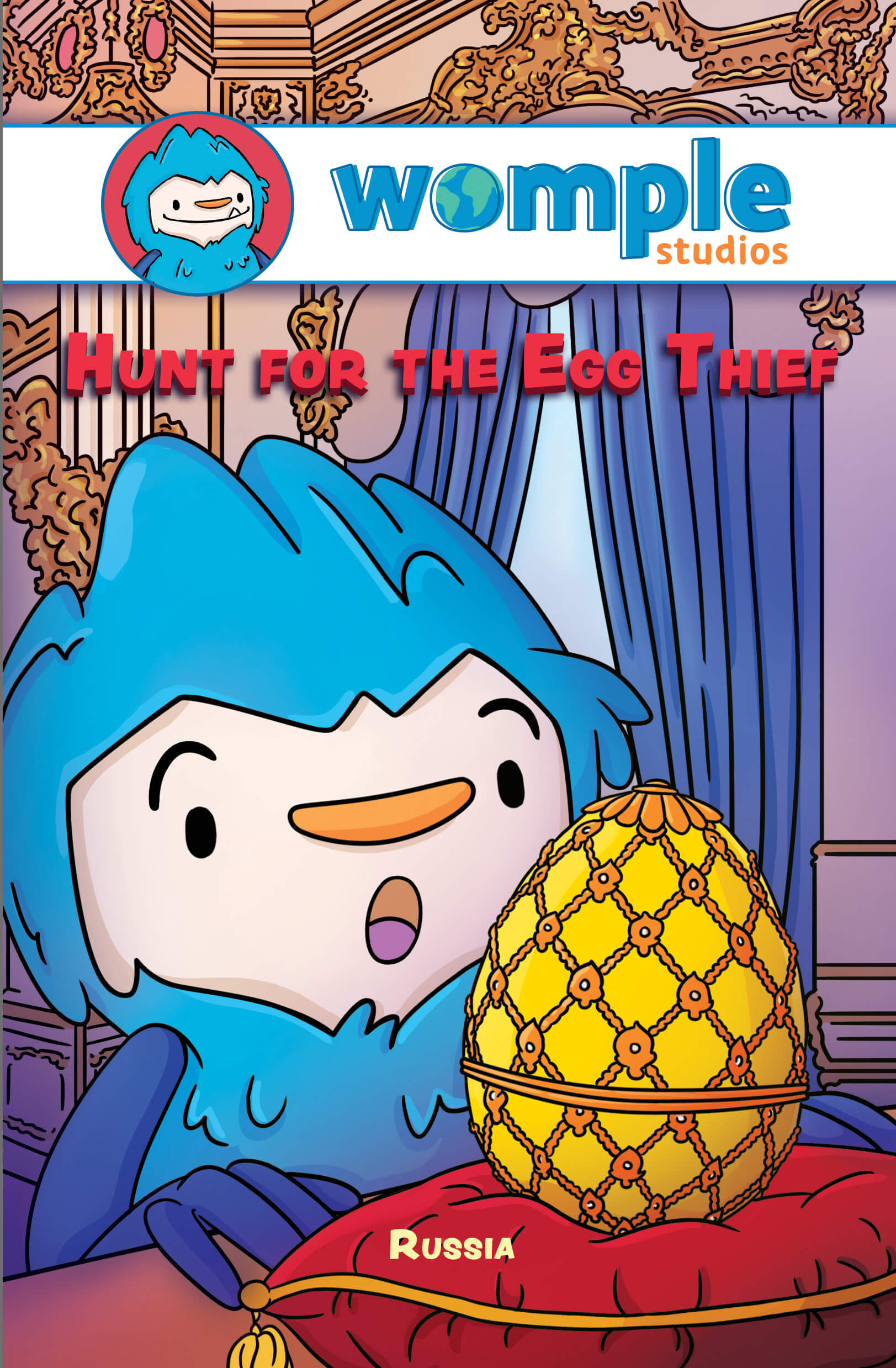 Russia: Hunt for the Egg Thief, A Womple Adventure Book – Womple Studios