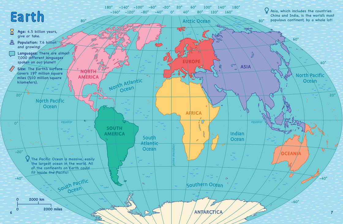 Dry Erase World Atlas